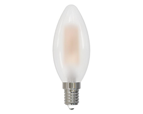 Лампа светодиодная филаментная Volpe E14 6W 4000K матовая LED-C35-6W/4000K/E14/FR/SLF UL-00008327 Лампа светодиодная филаментная Volpe E14 6W 4000K матовая LED-C35-6W/4000K/E14/FR/SLF UL-00008327