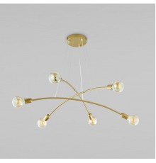Подвесная люстра TK Lighting 2728 Helix Gold