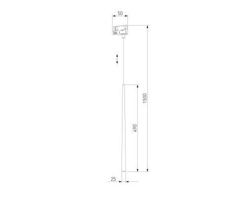 Трековый светильник TK Lighting 6029 Piano Gold Трековый светильник TK Lighting 6029 Piano Gold