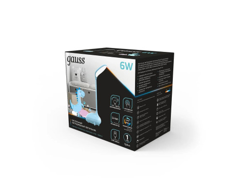 Настольная светодиодная лампа Gauss GT7016 Настольная светодиодная лампа Gauss GT7016