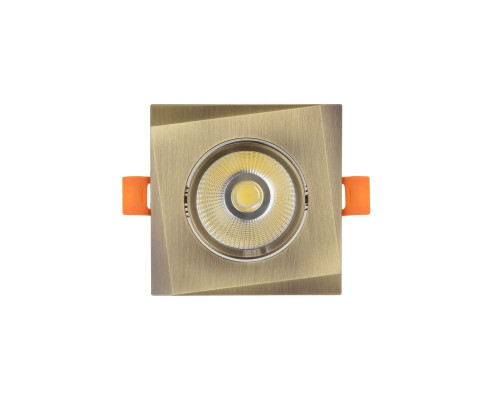 Встраиваемый светодиодный светильник Lumina Deco Dalston LDC F115 GR+BR Встраиваемый светодиодный светильник Lumina Deco Dalston LDC F115 GR+BR