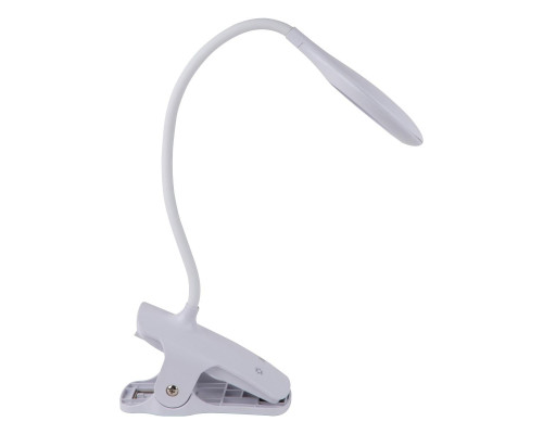 Настольная светодиодная лампа на прищепке Uniel ULM-D601 8W/3000-6000K/DIM White UL-00011094 Настольная светодиодная лампа на прищепке Uniel ULM-D601 8W/3000-6000K/DIM White UL-00011094