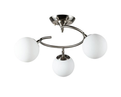 Потолочная люстра Arte Lamp Brooke A2717PL-3SS Потолочная люстра Arte Lamp Brooke A2717PL-3SS
