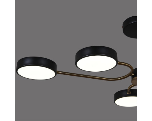 Светильник потолочный Reluce 03325-0.3-06 BK+COPPER