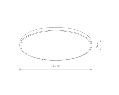 Потолочный светодиодный светильник Nowodvorski Agnes Round Led 8188