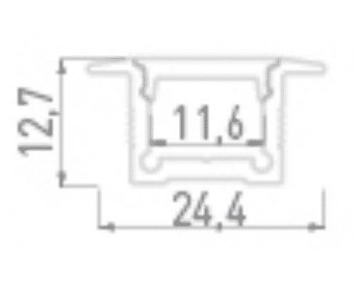 Профиль встраиваемый DesignLed LE.2613 001971