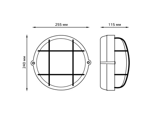 Настенно-потолочный светильник Gauss 926602111