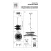Подвесная люстра Lightstar Zeta 728183