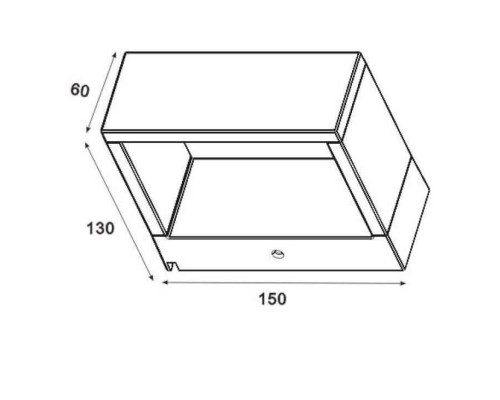 Уличный настенный светодиодный светильник Lucide Goa 28857/06/31