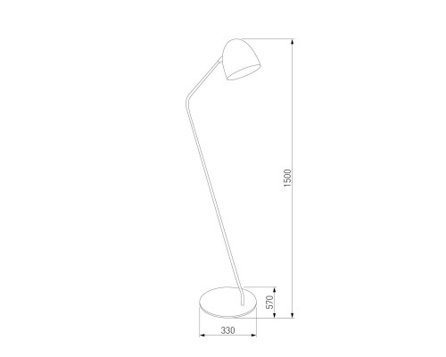 Торшер TK Lighting 5194 Soho White Торшер TK Lighting 5194 Soho White