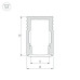 Профиль Arlight SL-Mini-8-H12-2000 Black 037106