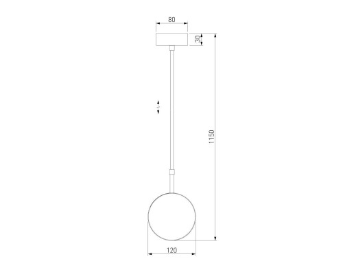 Подвесной светильник Elektrostandard Grollo 50120/1 белый 4690389187155 Подвесной светильник Elektrostandard Grollo 50120/1 белый 4690389187155