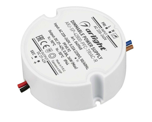 Драйвер Arlight ARJ-SP-42800-PFC-Triac-R 27-42V 36W IP44 0,8A 040968 Драйвер Arlight ARJ-SP-42800-PFC-Triac-R 27-42V 36W IP44 0,8A 040968