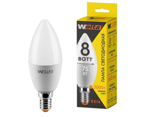 Светодиодная лампа WOLTA 30YC8E14