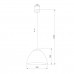 Подвесной светильник TK Lighting 3193 Faro Graphite