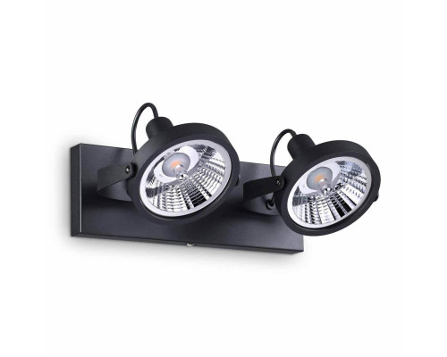 Спот Ideal Lux Glim PL2 Nero 200248 Спот Ideal Lux Glim PL2 Nero 200248