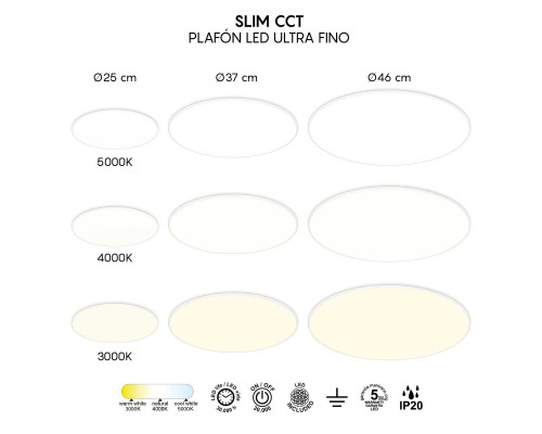 Потолочный светильник Mantra SLIM CCT 8690 Потолочный светильник Mantra SLIM CCT 8690