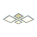 Потолочная светодиодная люстра Profit Light 8882/2+2 WHT