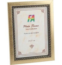 Фоторамка FA пластик Арабеска золото 15х21 (42/756) Б0020821