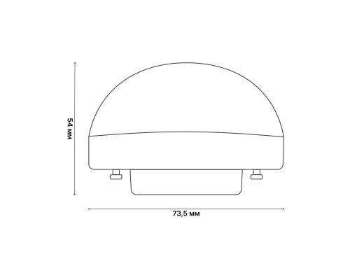 Лампа светодиодная Uniel GX53 13W 6500K матовая LED-GX53-13W/6500K/GX53/FR/SPHERE PLZ02WH UL-00011792