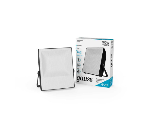 Прожектор светодиодный Gauss Evo 100W 6500К 687511100 Прожектор светодиодный Gauss Evo 100W 6500К 687511100
