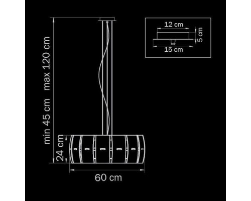 Подвесной светильник Lightstar Lamella 801046