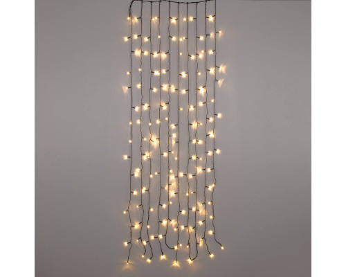 Светодиодная гирлянда Eurosvet занавес 230V 200-003 теплый белый