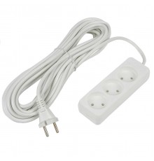 Удлинитель Uniel Ultra 3гн х 10м б/з S-CU3-7 White UL-00009986