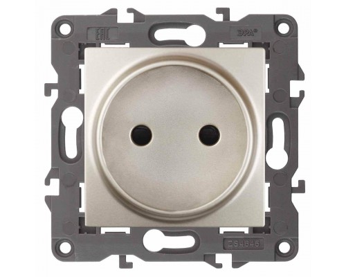 Розетка ЭРА Elegance 2P 16A 250V 14-2105-04 Б0034287 Розетка ЭРА Elegance 2P 16A 250V 14-2105-04 Б0034287