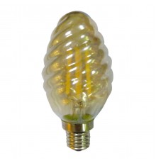 Лампа светодиодная Kink Light E14 6W 2700K золотая 098356-1,33