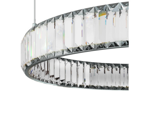 Подвесной светодиодный светильник Loft IT Crystal ring 10135/800 Chrome