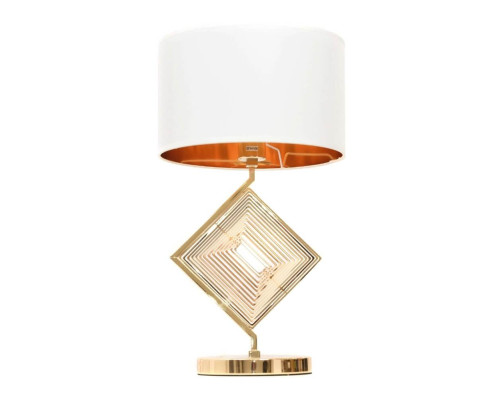 Настольная лампа Lumina Deco Fabi LDT 5529 F.GD+WT Настольная лампа Lumina Deco Fabi LDT 5529 F.GD+WT