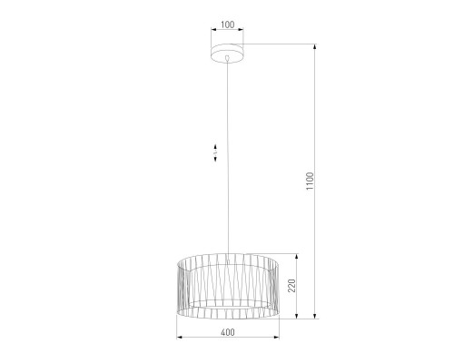 Подвесной светильник TK Lighting 1654 Harmony Black