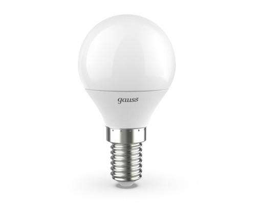 Лампа светодиодная Gauss E14 9.5W 3000K матовая 105101110 Лампа светодиодная Gauss E14 9.5W 3000K матовая 105101110