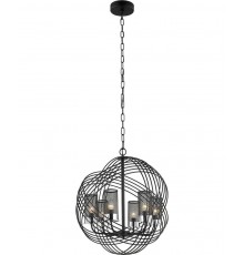 Подвесная люстра Lumien Hall Эос 4014/6P-BK-CR
