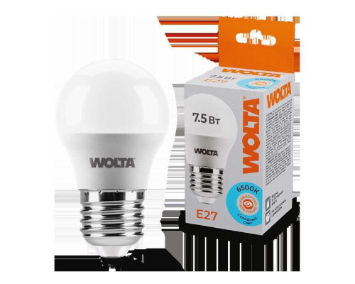 Светодиодная лампа WOLTA 25W45GL7.5E27 Светодиодная лампа WOLTA 25W45GL7.5E27