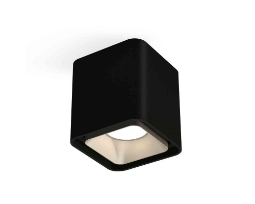 Комплект накладного светильника Ambrella light Techno Spot XS7841003 SBK/SSL черный песок/серебро песок (C7841, N7703) Комплект накладного светильника Ambrella light Techno Spot XS7841003 SBK/SSL черный песок/серебро песок (C7841, N7703)