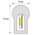 Гибкий неон Uniel 8W/m 120LED/m 2835SMD красный 50M ULS-N21-2835-120LED/m-8mm-IP67-220V-8W/m-50M-Red UL-00003770