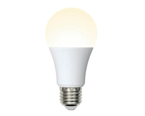Лампа светодиодная Uniel E27 10W 3000K матовая LED-A60-10W/WW/E27/FR/MB PLM11WH UL-00002371 Лампа светодиодная Uniel E27 10W 3000K матовая LED-A60-10W/WW/E27/FR/MB PLM11WH UL-00002371