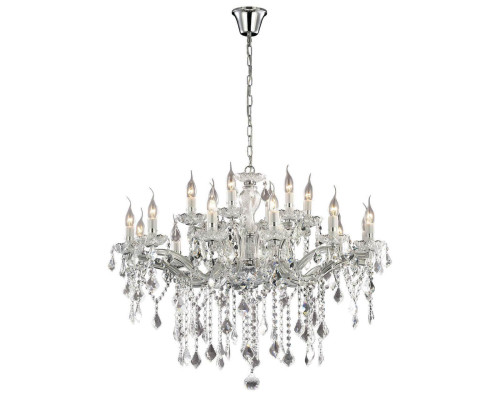 Подвесная люстра Ideal Lux Florian SP18 Cromo 075150 Подвесная люстра Ideal Lux Florian SP18 Cromo 075150