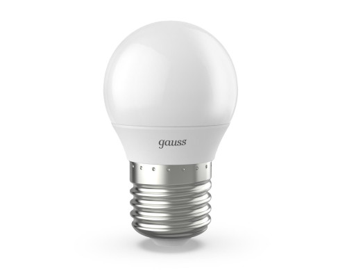 Лампа светодиодная Gauss E27 9.5W 3000K матовая 105102110 Лампа светодиодная Gauss E27 9.5W 3000K матовая 105102110
