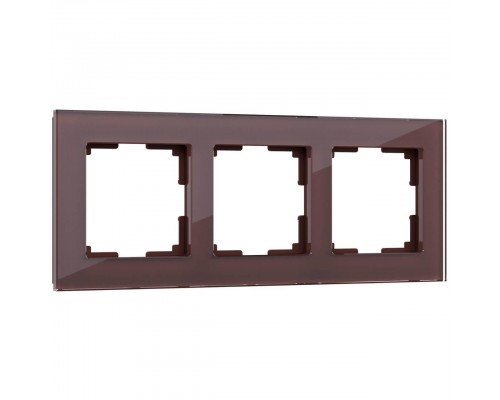 Рамка на 3 поста Werkel Favorit мокко W0031118 4690389159879 Рамка на 3 поста Werkel Favorit мокко W0031118 4690389159879
