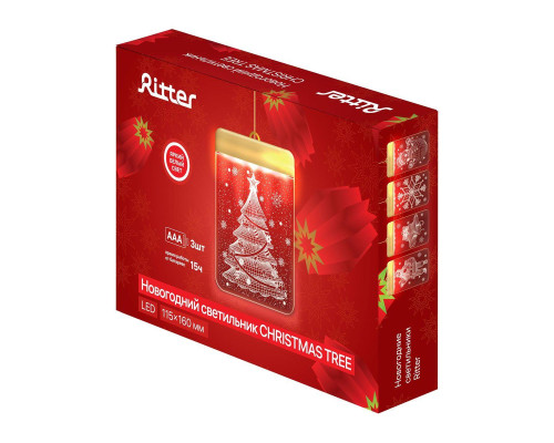 Подвесная светодиодная фигура Ritter Christmas Tree 29290 6 Подвесная светодиодная фигура Ritter Christmas Tree 29290 6