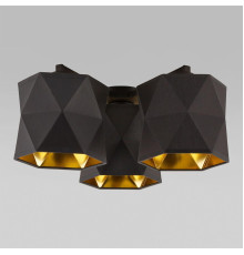 Потолочная люстра TK Lighting 1042 Siro Black Gold