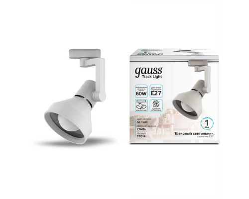 Трековый светильник Gauss Track Light Bulb TR014 Трековый светильник Gauss Track Light Bulb TR014