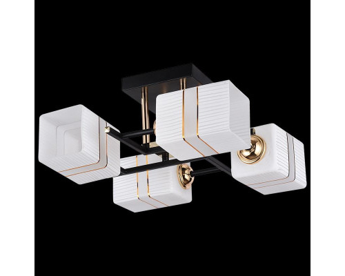 Потолочная люстра Reluce 72101-0.3-04 BK+FGD