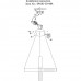 Подвесной светодиодный светильник Kink Light Далим 09430-30+40A,19