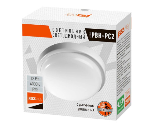 Настенно-потолочный светодиодный светильник Jazzway PBH-PC2-RS 2852113