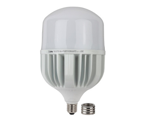 Лампа светодиодная сверхмощная ЭРА E27/E40 120W 6500K матовая LED POWER T160-120W-6500-E27/E40 Б0051794