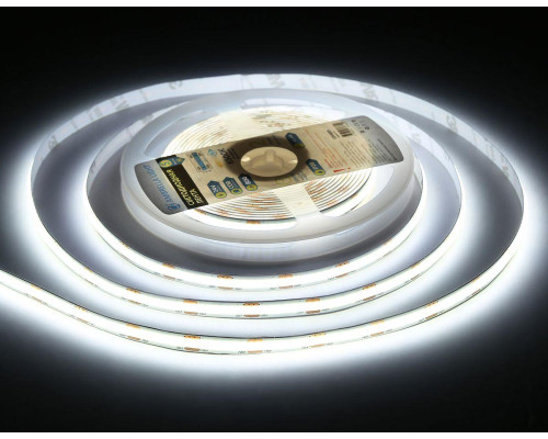 Светодиодная лента Ambrella Light 10W/m 320LED/m COB холодный белый 5M GS4653